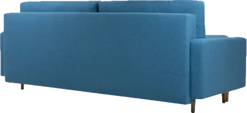 Фотография синего дивана 'D-31' сзади